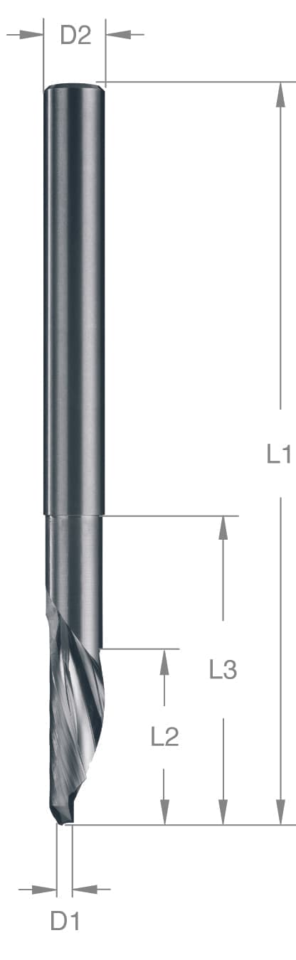 SHARP-LINE Fräser Z1 SR · linksdrall - rechtsschneidend
